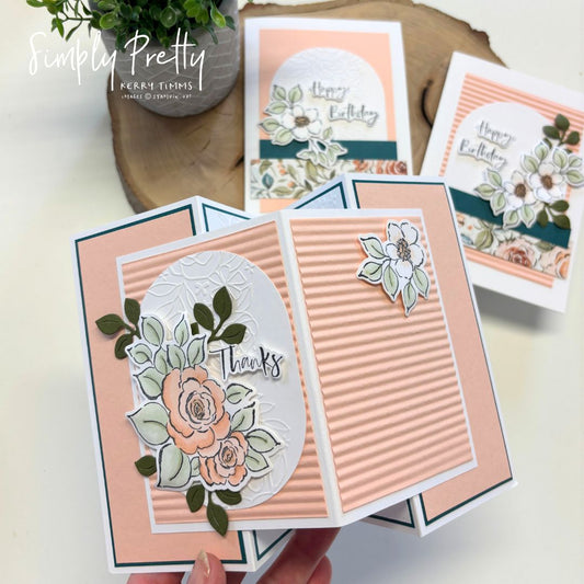 Charming Day Online Class - Cards, Fun Fold & Gift Bags bundle