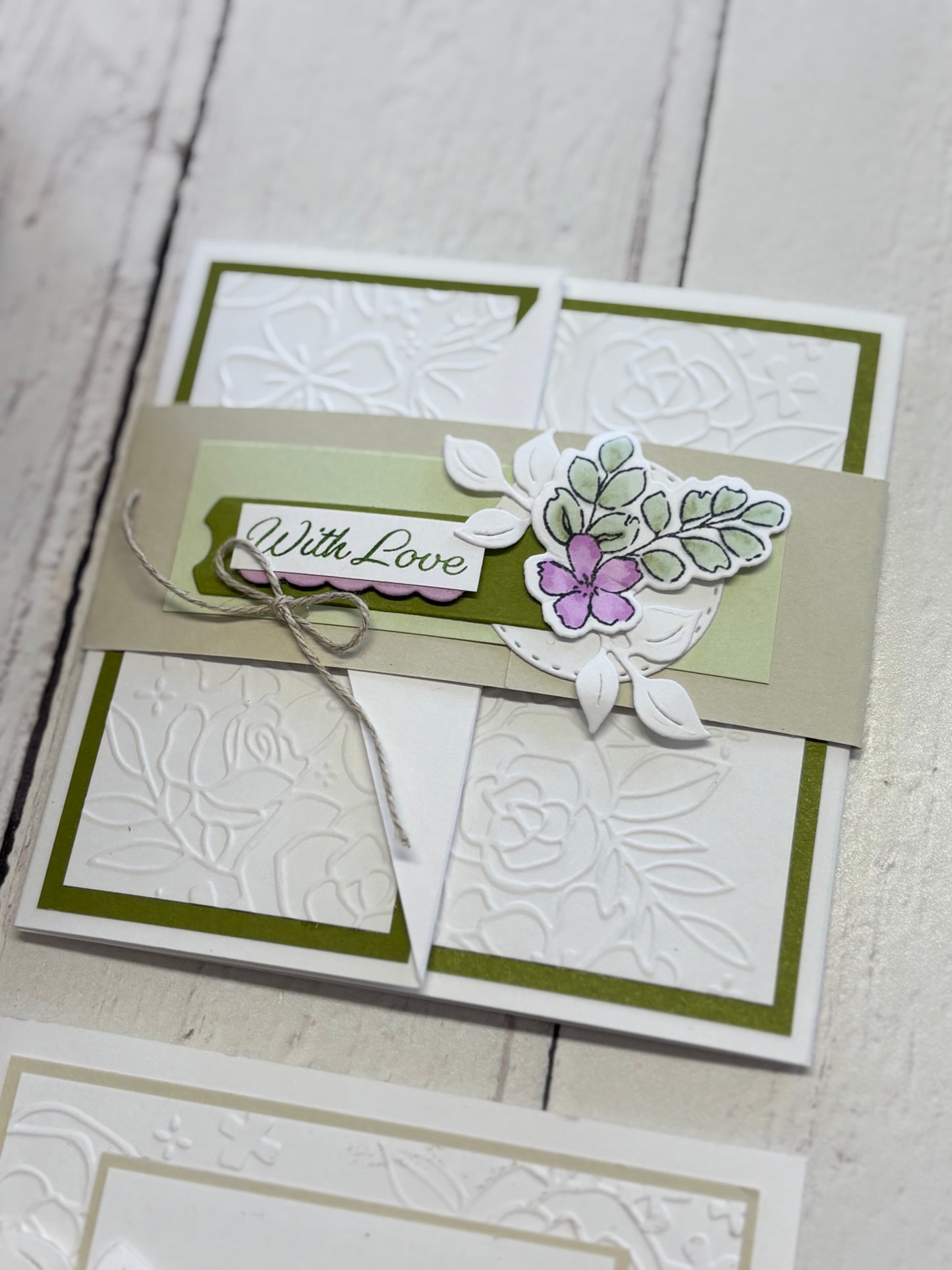 Extraordinary Flora Two Gift Card Holders