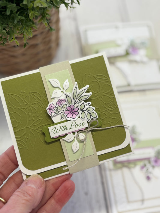 Extraordinary Flora Two Gift Card Holders