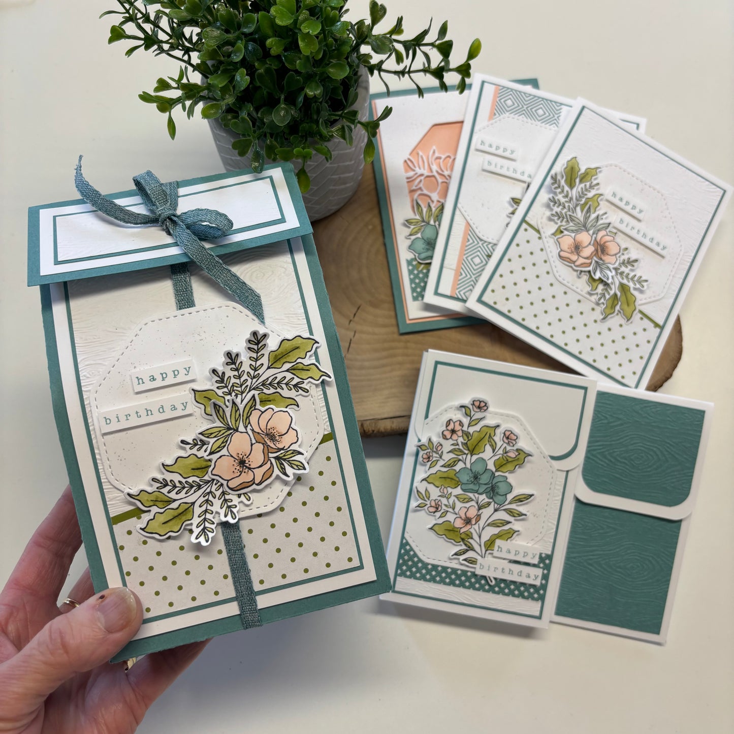 Memorable Blooms Online Class - 3 Cards + Two 3D Projects