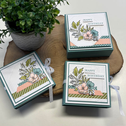 Memorable Blooms Online Class - Three 3D Projects