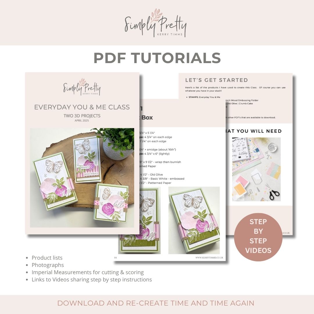 Charming Day Online Class - Two Gift Bags